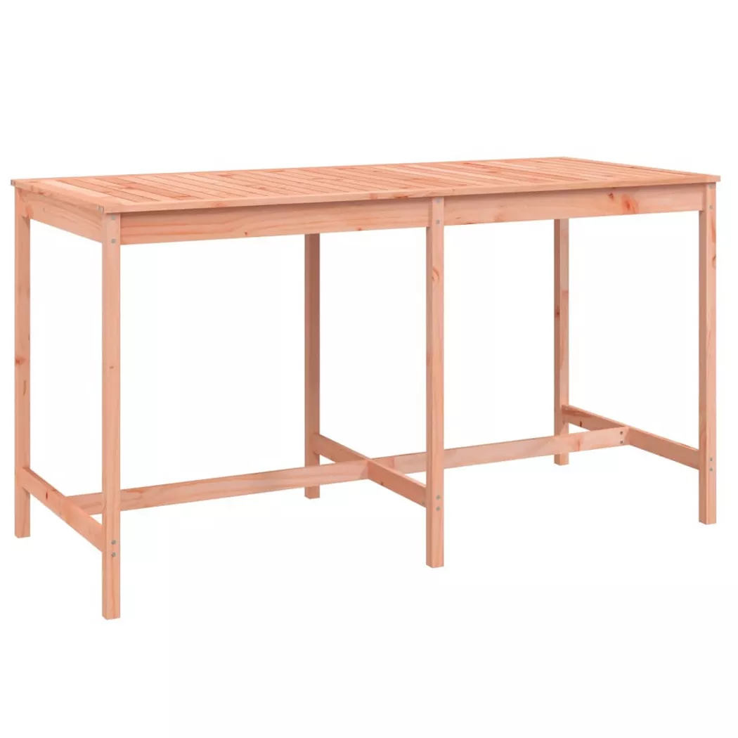 vidaXL Table de jardin 203,5x90x110 cm bois massif de douglas