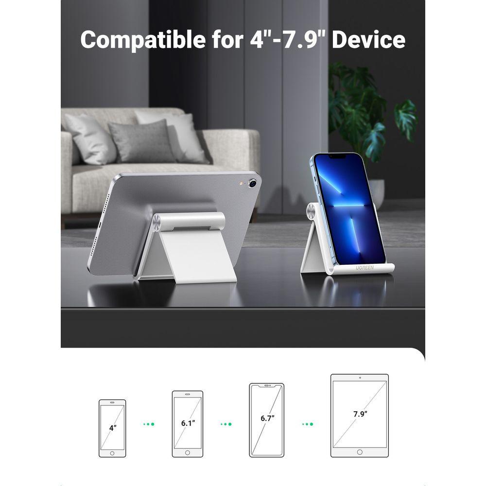 UGREEN  Supporto Ugreen per telefono/tablet da scrivania - Bianco 
