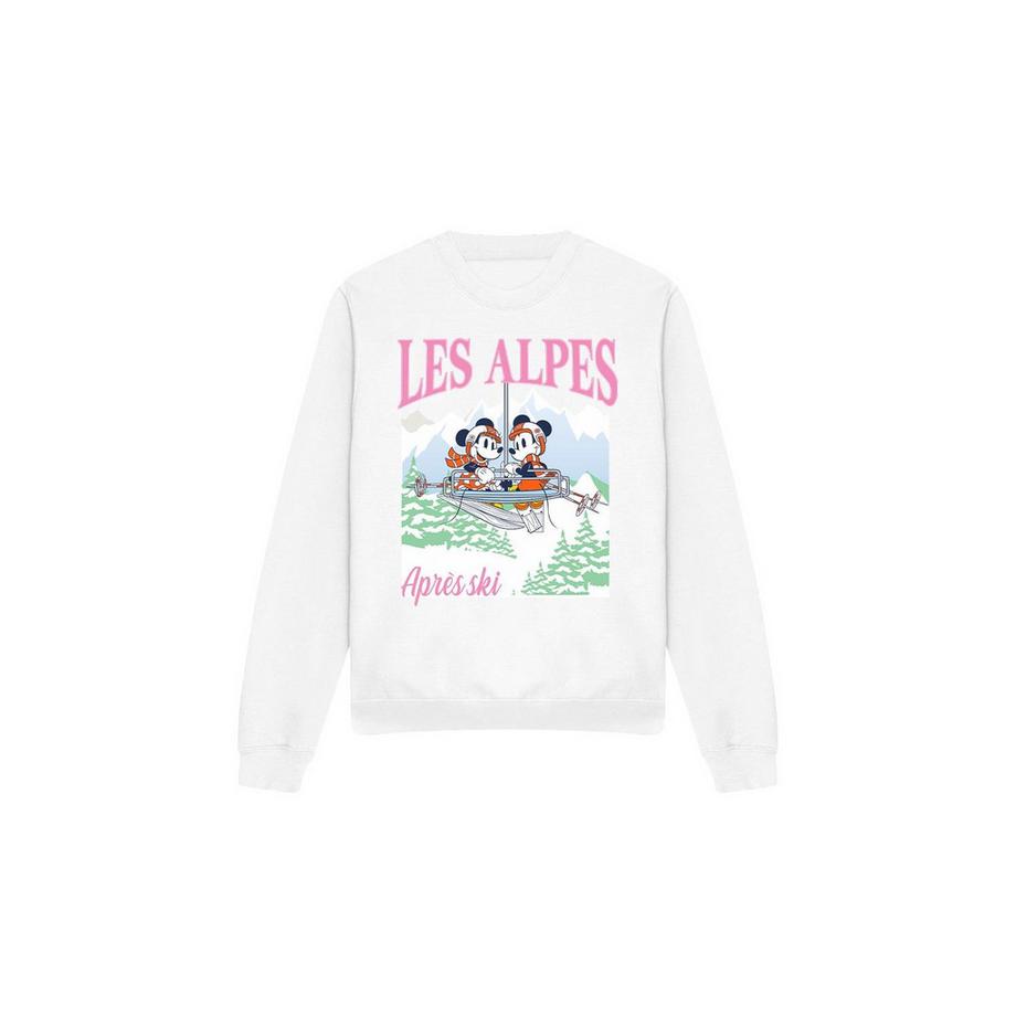 Disney Les Alpes Bedrucktes Regular Fit Sweatshirt  