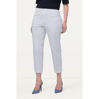 Ulla Popken  Pantaloni a 7/8 modello Sophie con cintura comoda e taglio della gamba conico 