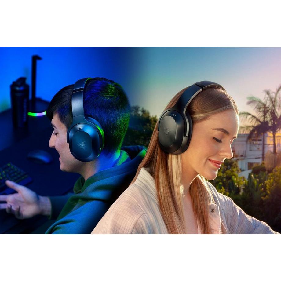 RAZER  Barracuda Pro Kopfhörer Verkabelt & Kabellos Kopfband Gaming USB Typ-C Bluetooth Schwarz 