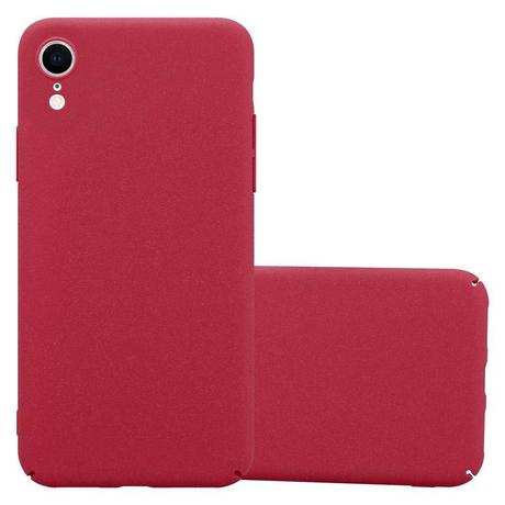 Cadorabo  Housse compatible avec Apple iPhone XR - Hard Case Coque de protection à l'aspect givré contre les rayures et les chocs 