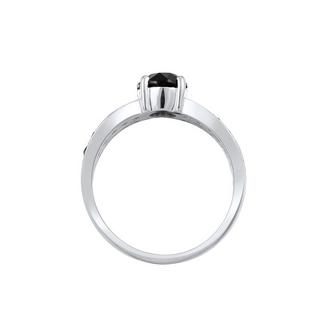 Elli  Ring Solitär Glamourös Kristall 