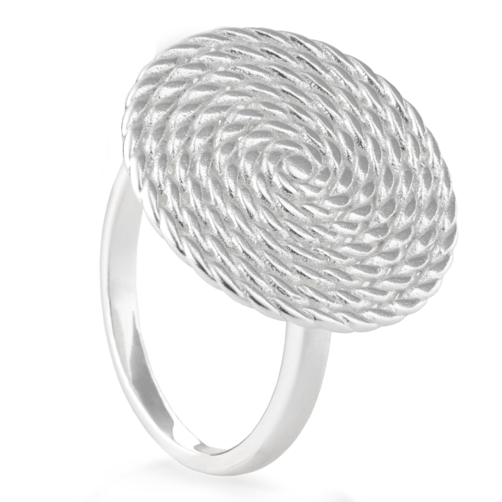 Image of Clari Silberfarben Poliert Damen Silber 52