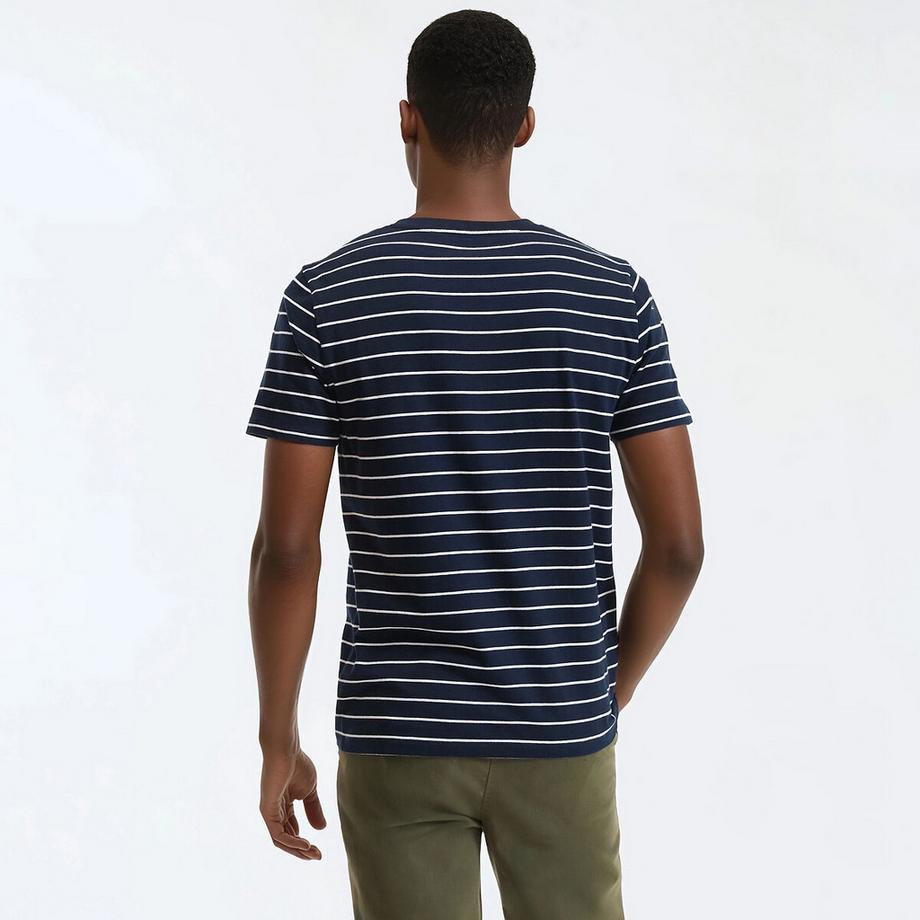 La Redoute Collections T-shirt a righe girocollo  