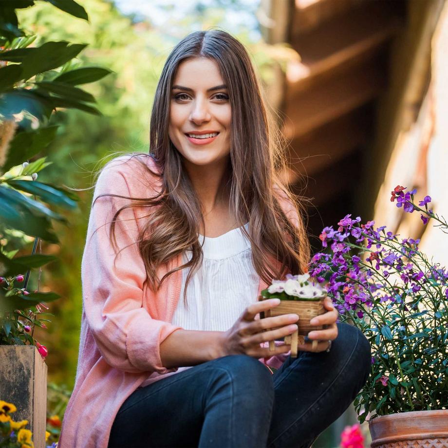 B2X Set di 2 carriole per piante  