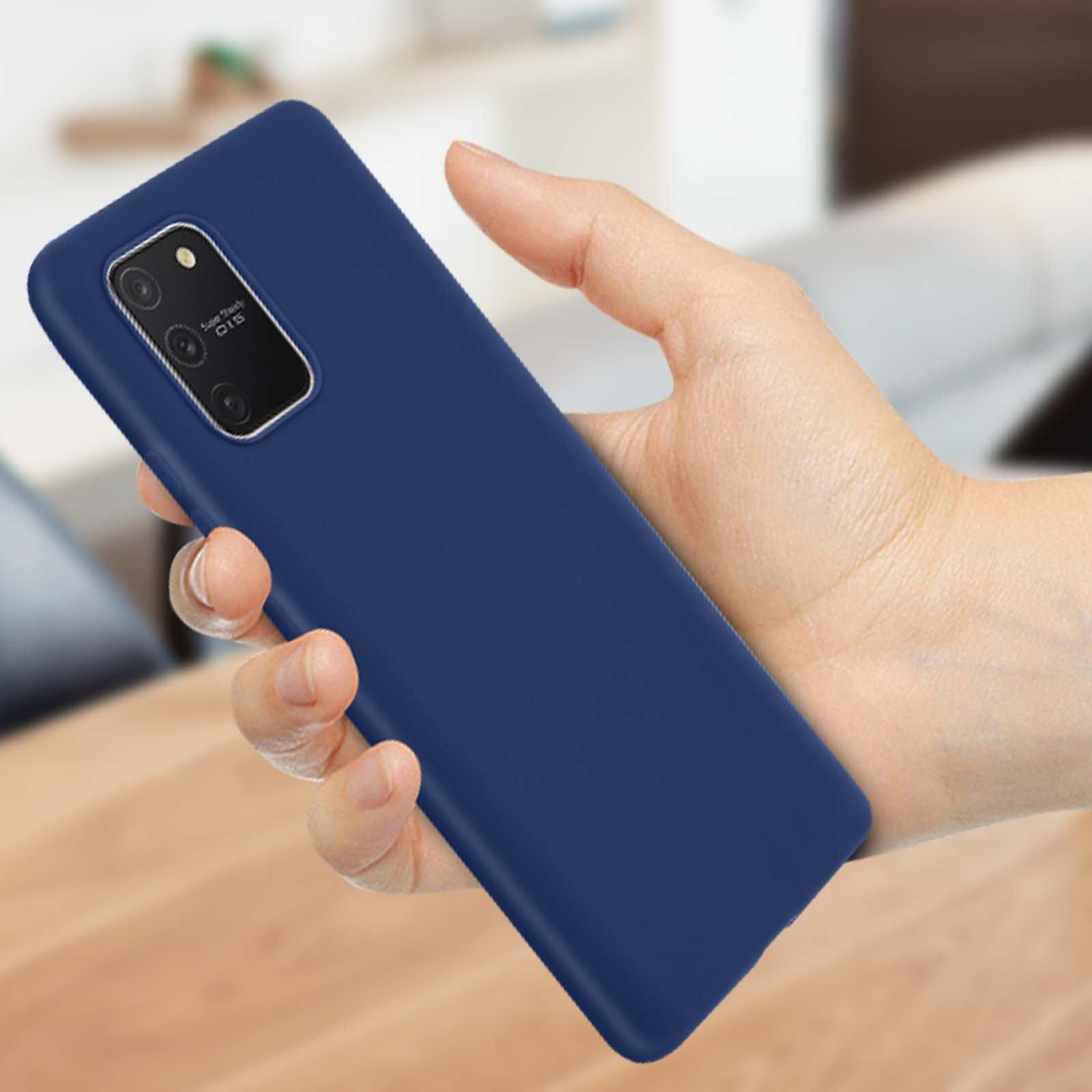 Imak  Coque Galaxy S10 Lite Silicone Imak Bleu 