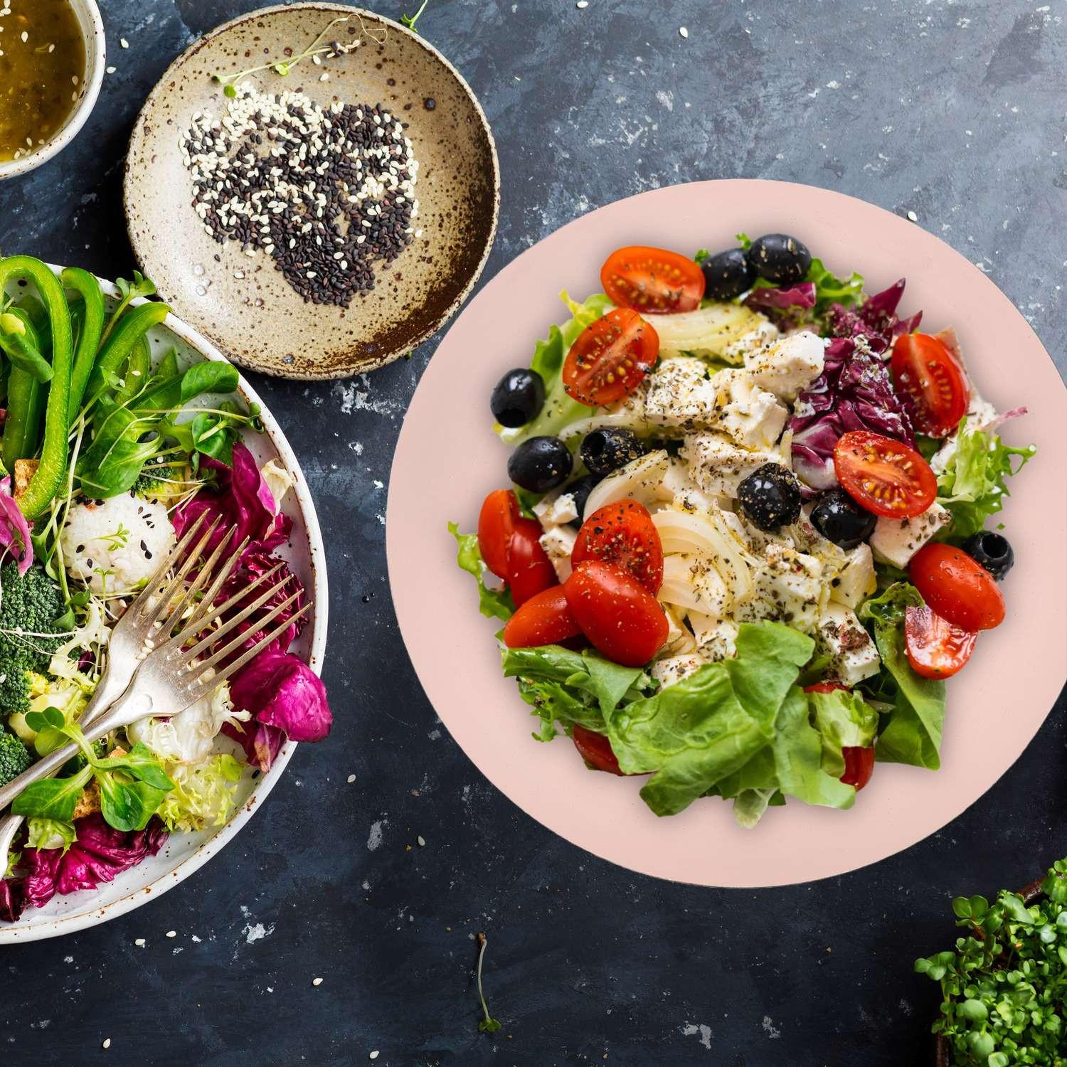 Northix Bol de service en acier inoxydable 20 cm  