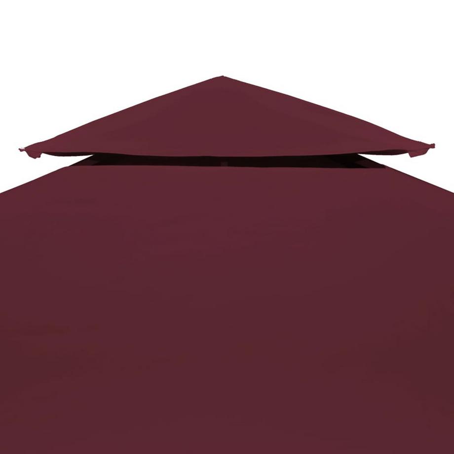VidaXL copertura superiore gazebo Tessuto  