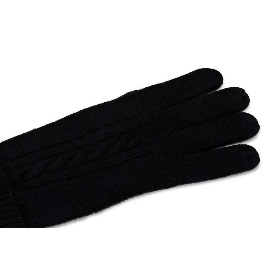 CASH-MERE.CH Gants en Cachemire à Motif Torsadé  