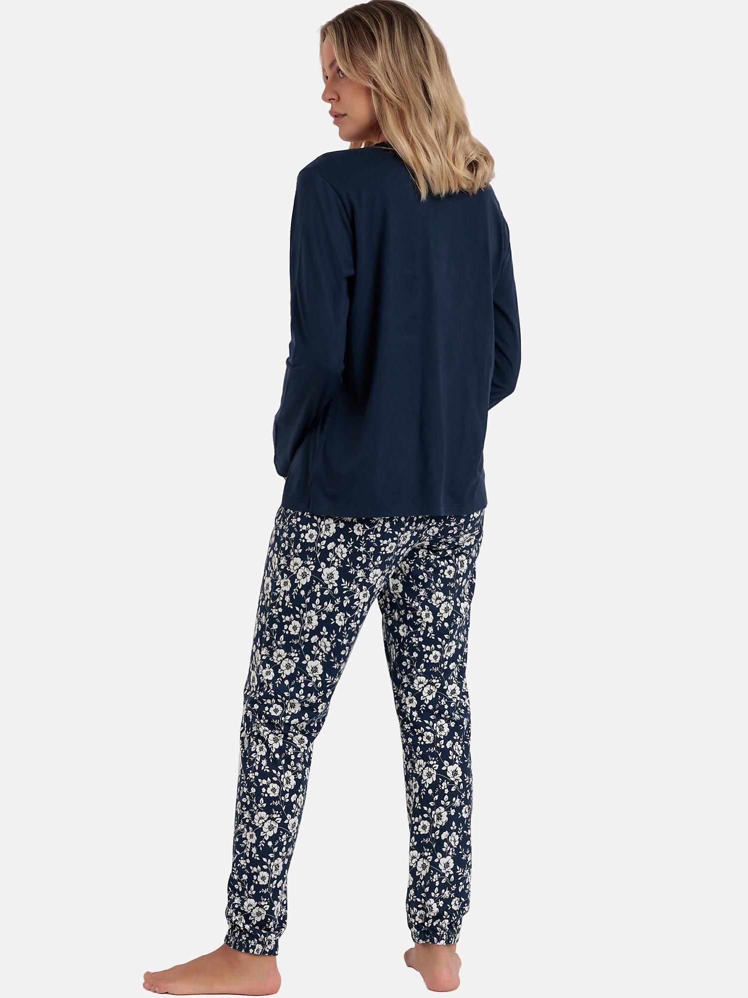 Admas  Pyjama Hose Oberteil Langarm Romantic Winter 