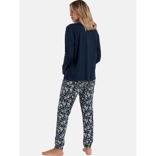 Admas  Pyjama Hose Oberteil Langarm Romantic Winter 