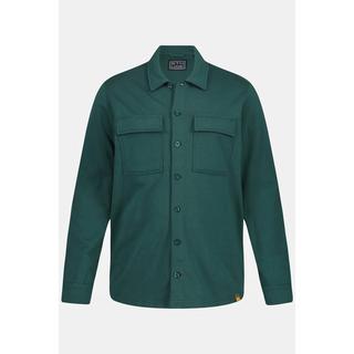 Sthuge  Overshirt, Sweat, Langarm, Kentkragen 