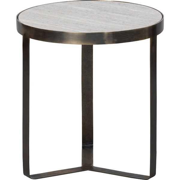 Image of Beistelltisch Winne Metall Marmor 38x38 Beistelltisch Winne Metall Marmor 38x38