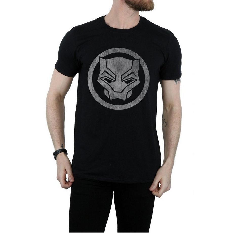 Black Panther Black Panther Masque Logo T-Shirt  