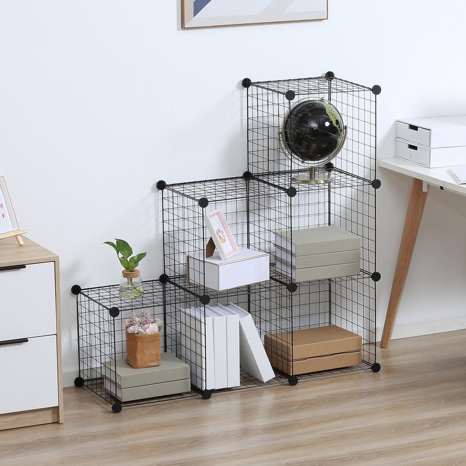 HOMCOM Etagère cubique  