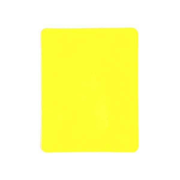GladiatorFit  Cartons d'arbitre en PVC (lot de 2, 1 rouge et 1 jaune) 