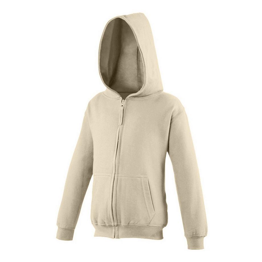 Sweatshirt à capuche et fermeture zippée