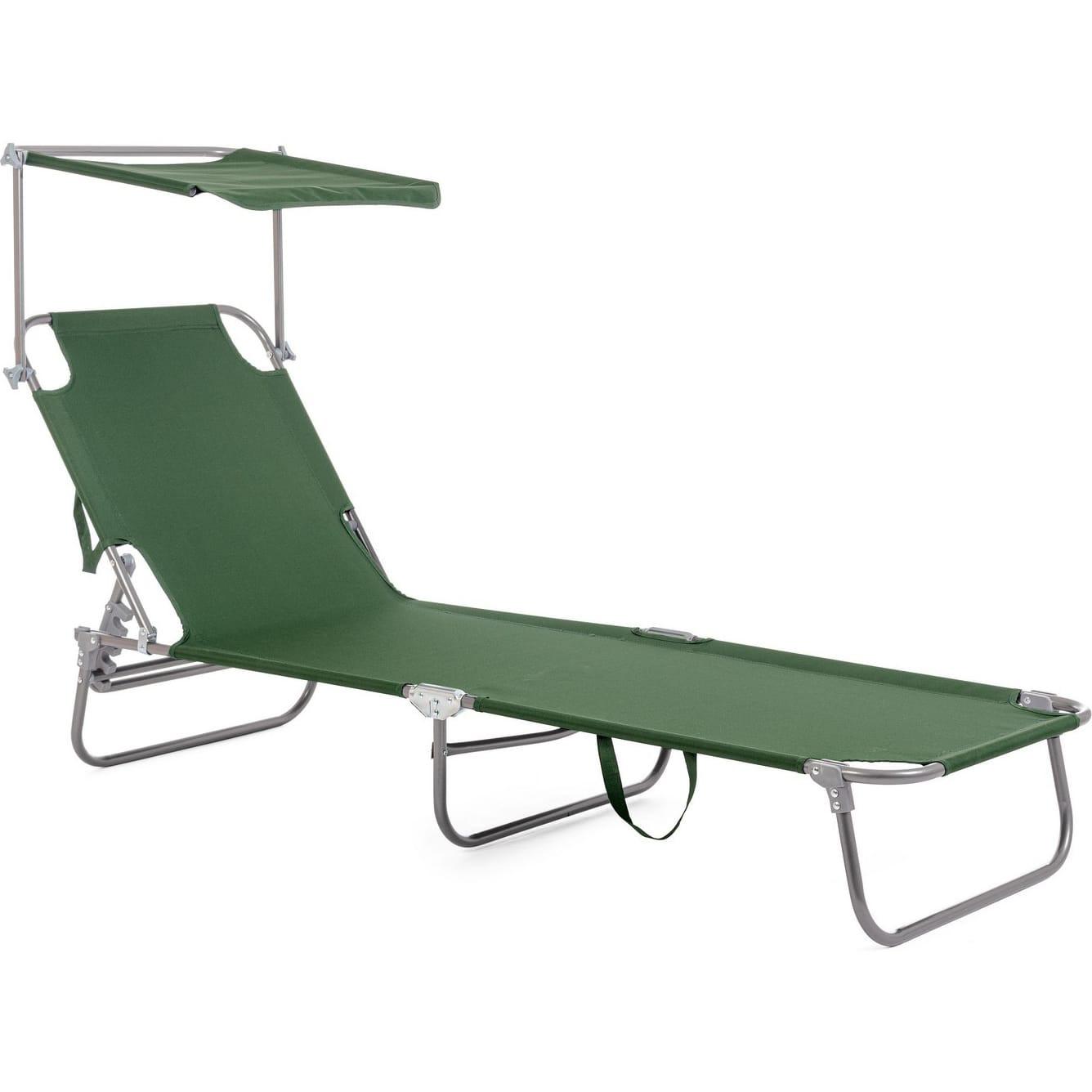 Image of Garten-Liegestuhl Oristano mit Dach Garten-Liegestuhl Oristano mit Dach