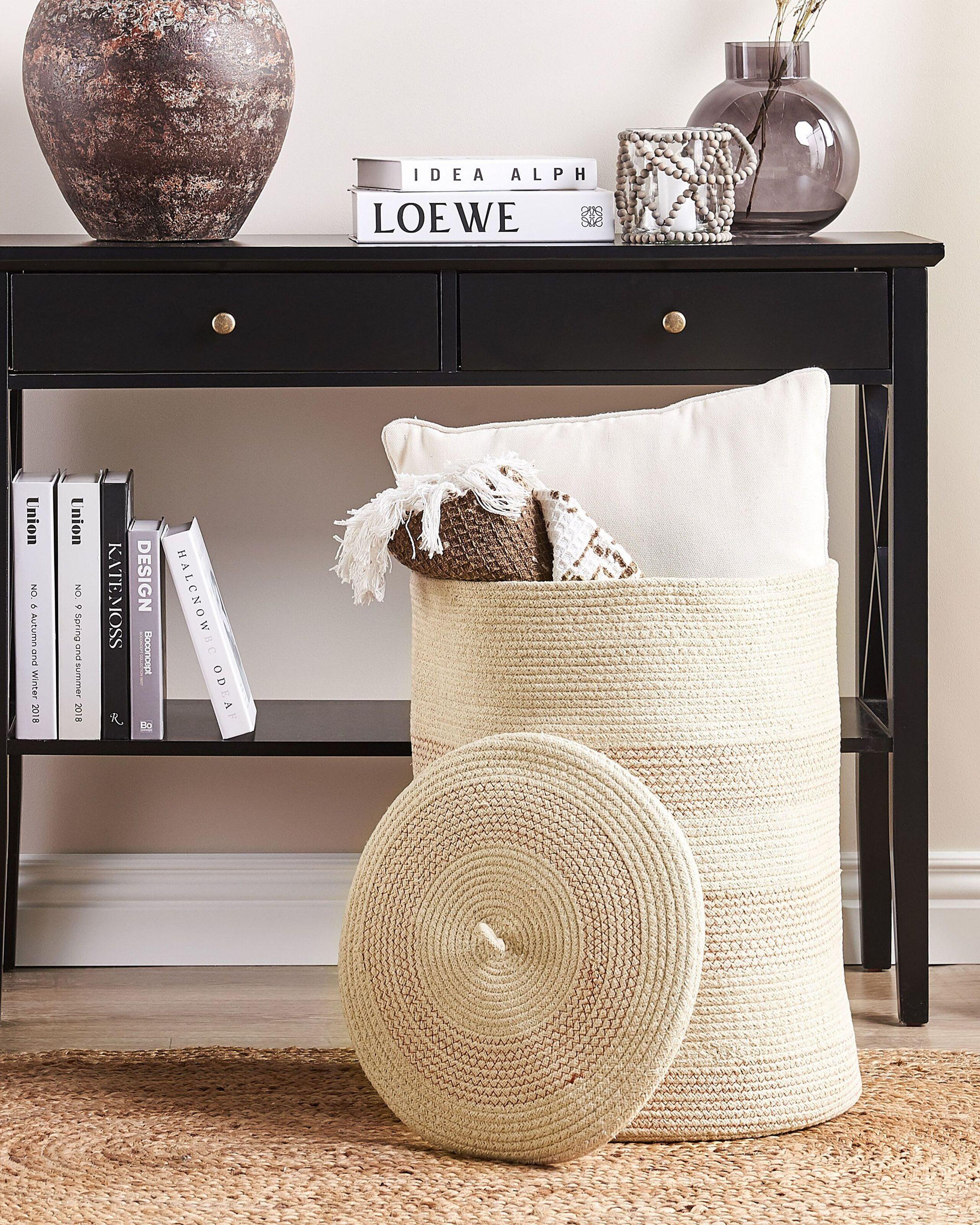 Beliani Korb en Coton Boho SILOPI  