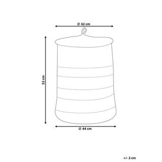 Beliani Korb en Coton Boho SILOPI  