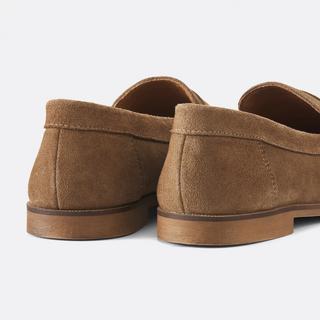 La Redoute Collections  Signature Mokassins aus Veloursleder 