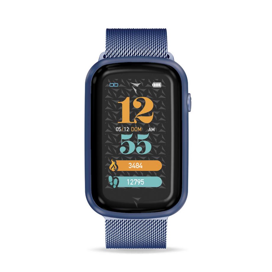 Techmade  Smart Watch STEPS Metal Blue 