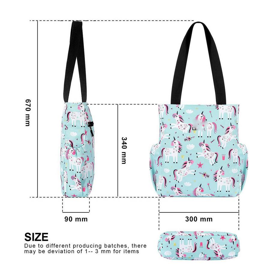 Only-bags.store Modische Reissverschluss Lässige Umhängetasche Einkaufstasche  