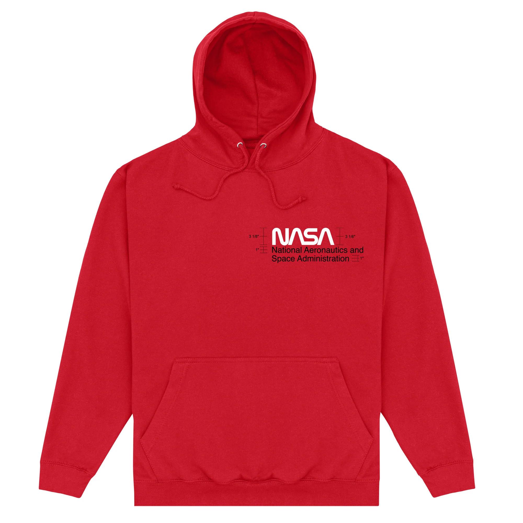 Image of Aeronautics Kapuzenpullover Herren Rot Bunt S