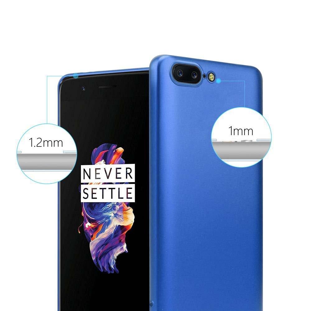 Cadorabo  Hülle für OnePlus 5 TPU Silikon Matt 