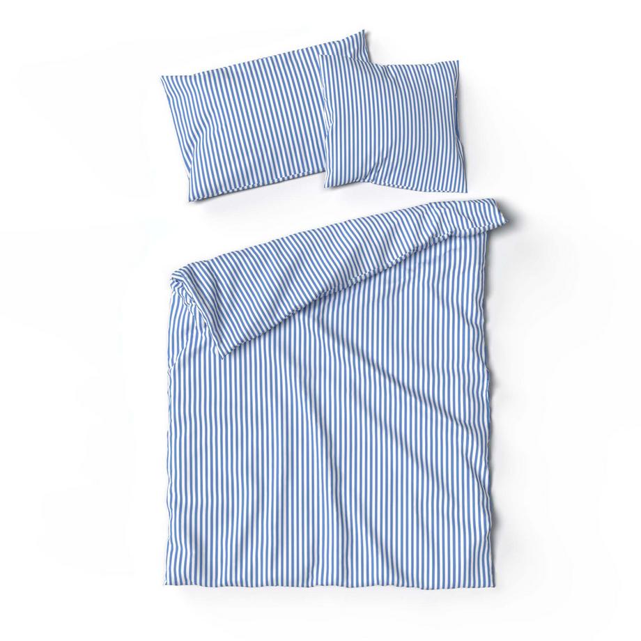 Lotus Bettwaren Biancheria da letto bambù a righe  