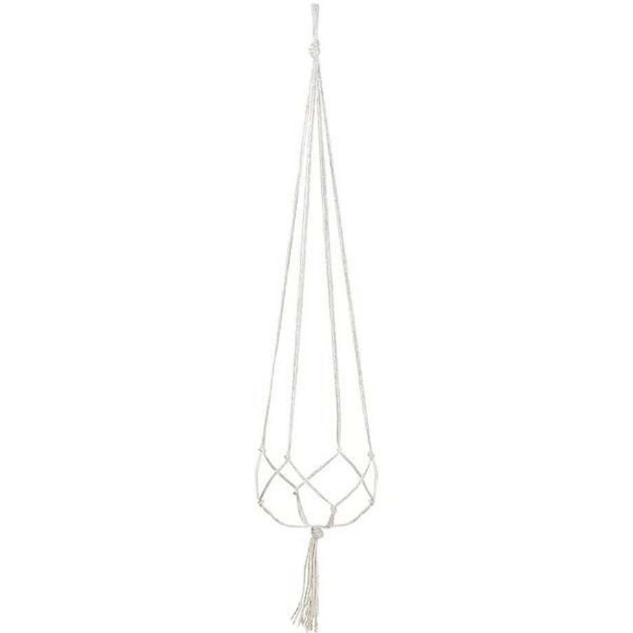 eStore Panier Suspendu avec Noeud Macramé - 118 cm  