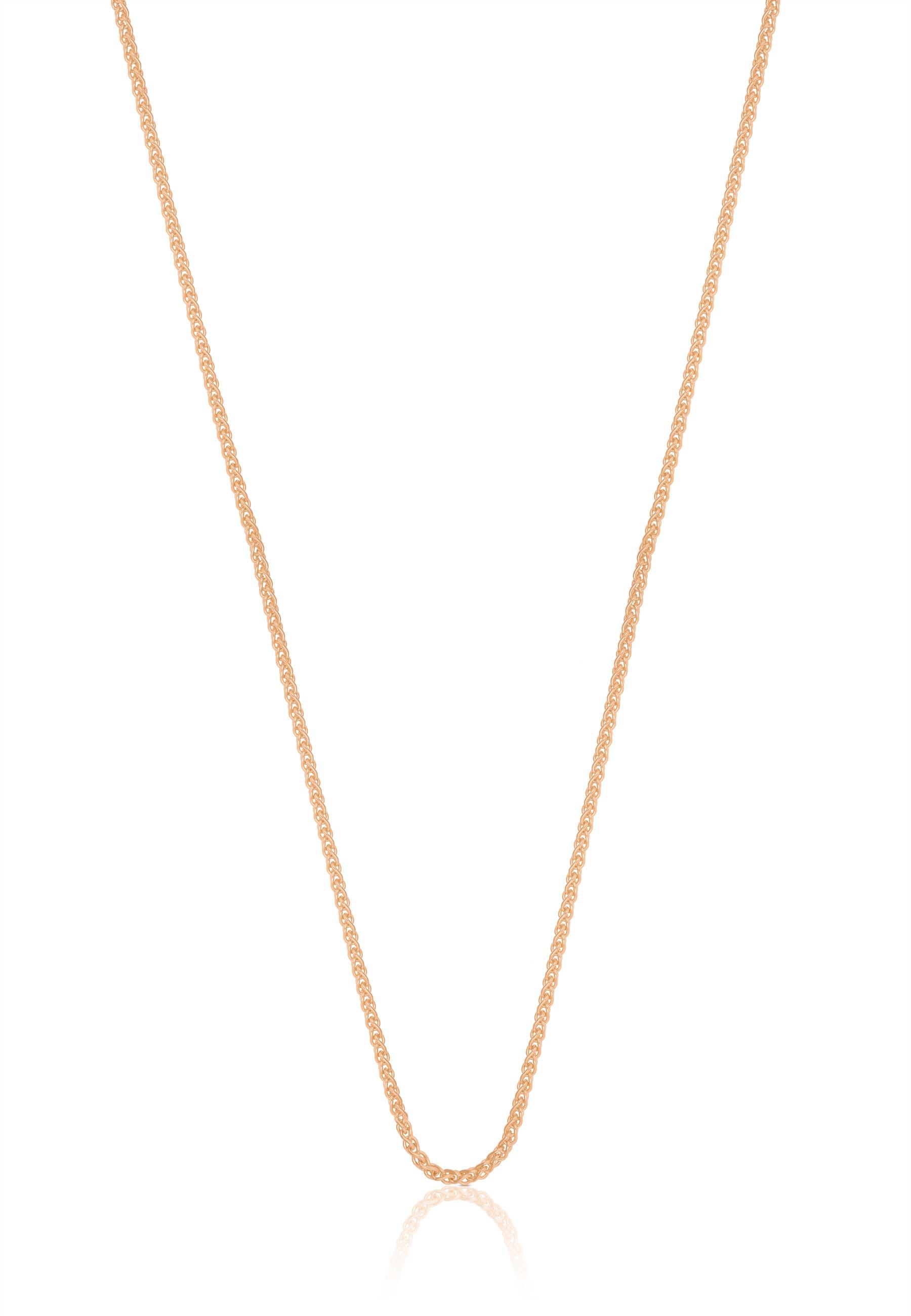 Image of Collier Zopf Rotgold 750, 1.2mm, 40cm Damen Gold 40cm