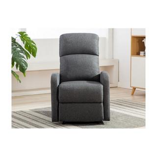 Vente-unique Fauteuil relax en tissu ISAO  