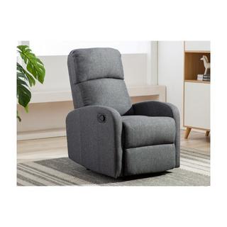 Vente-unique Fauteuil relax en tissu ISAO  