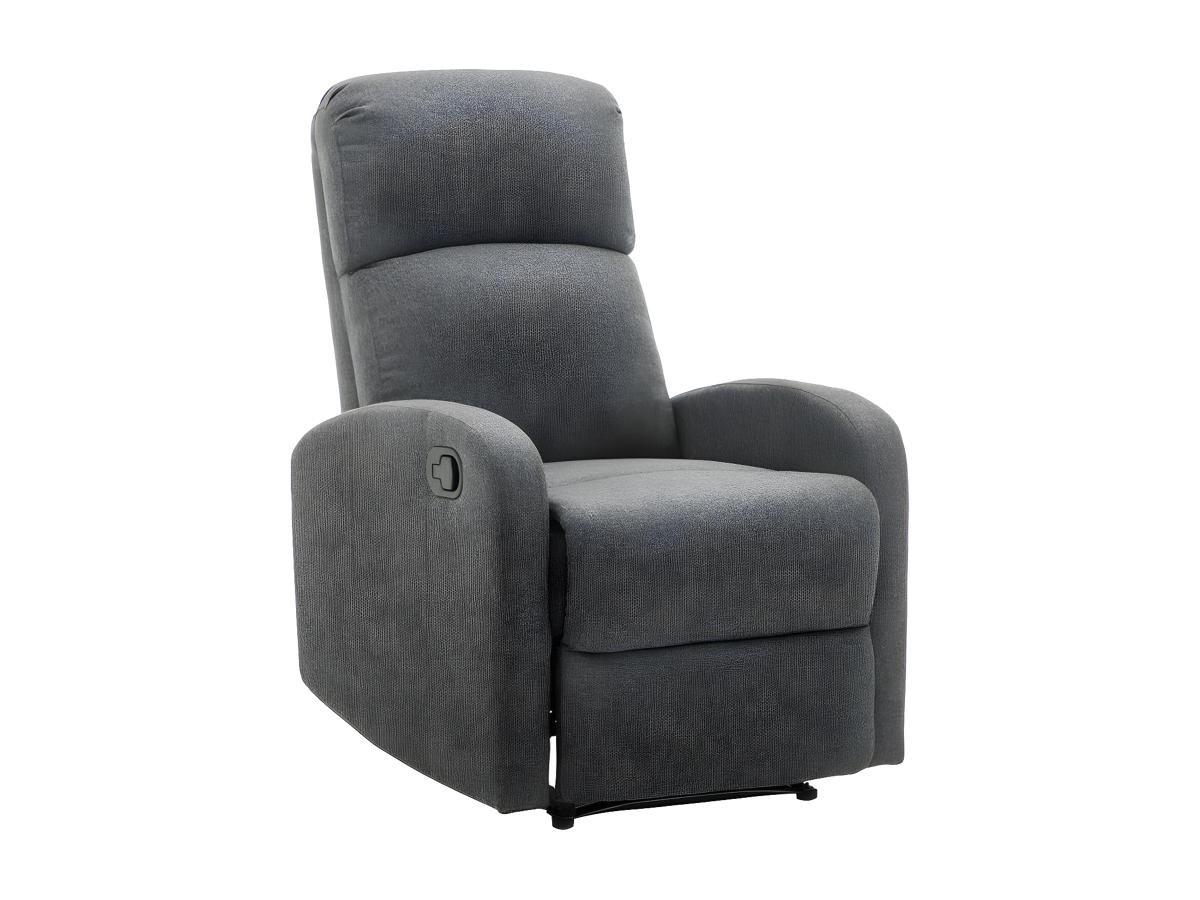 Vente-unique Fauteuil relax en tissu ISAO  