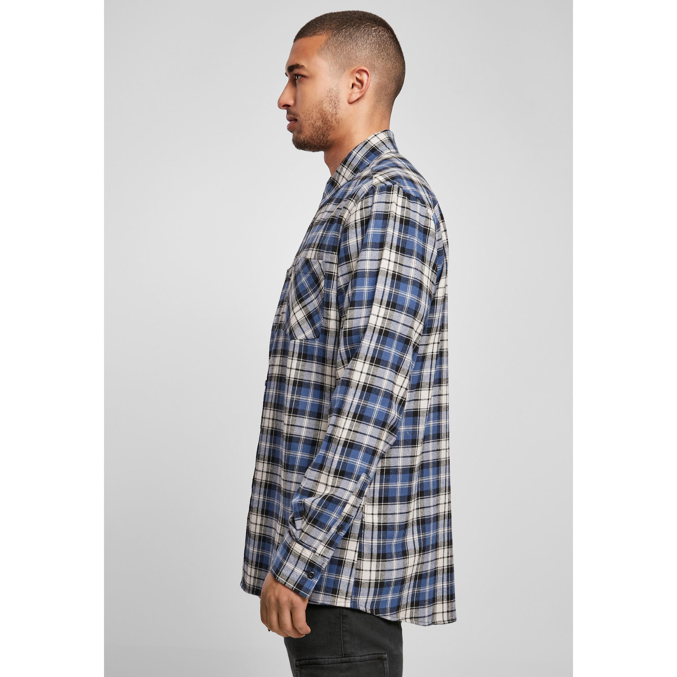 URBAN CLASSICS Kariertes Flanellhemd  