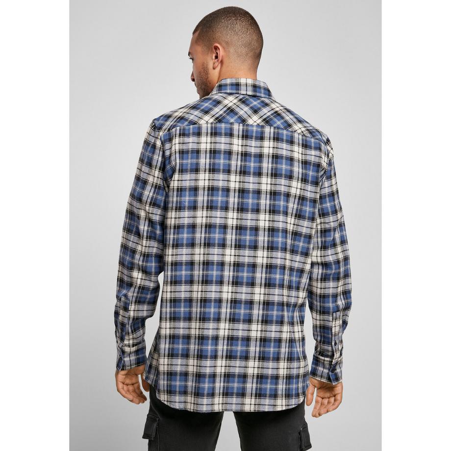 URBAN CLASSICS Kariertes Flanellhemd  