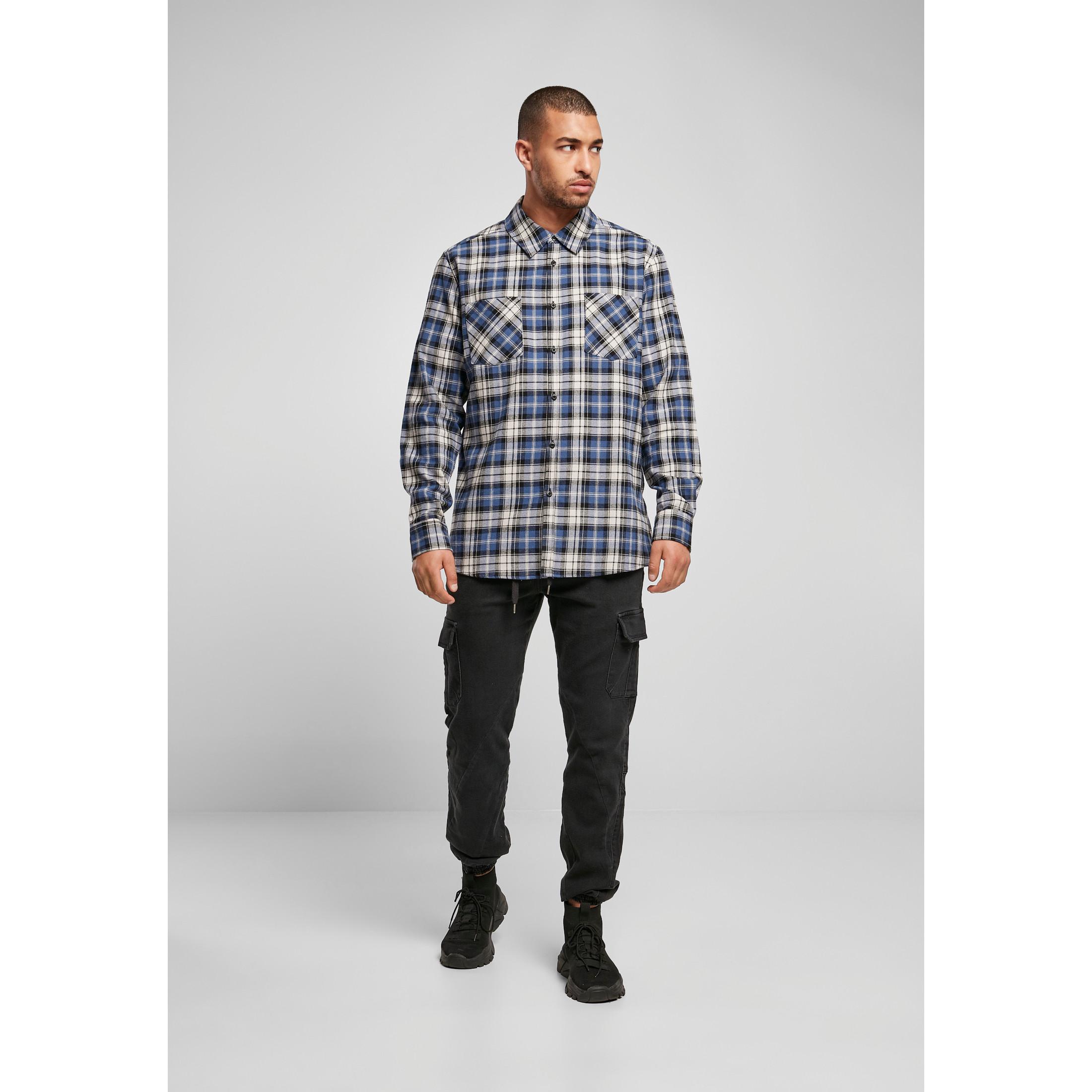 URBAN CLASSICS Kariertes Flanellhemd  