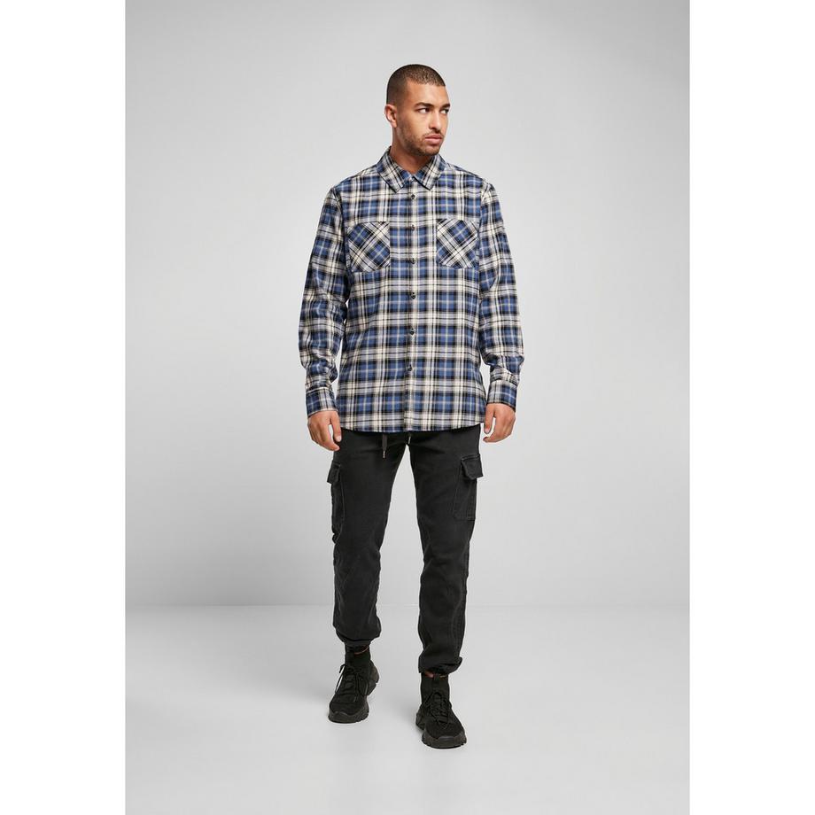 URBAN CLASSICS Kariertes Flanellhemd  