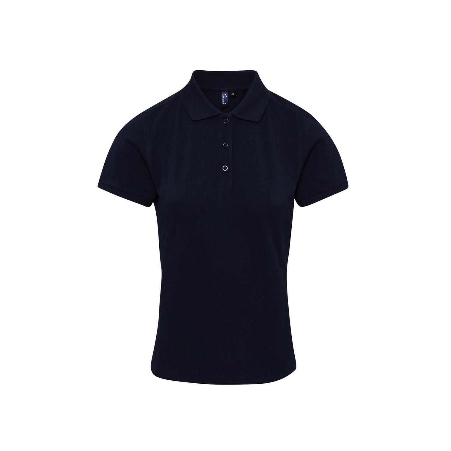 Image of Poloshirt Damen Marine 3XL