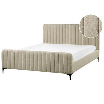 Letto en Bouclé Moderno LUNAN