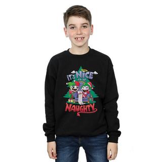 DC COMICS  Super Friends It's Nice To Be Naughty Sweatshirt 