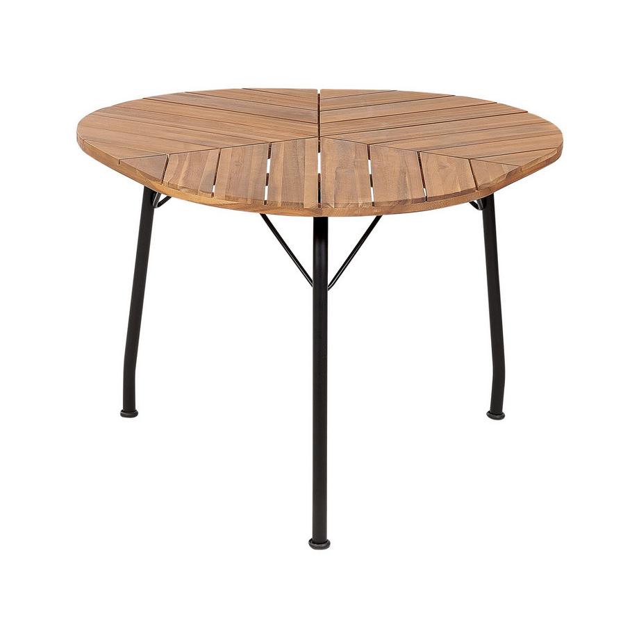 Beliani Gartentisch aus Akazienholz Modern VARENNA  