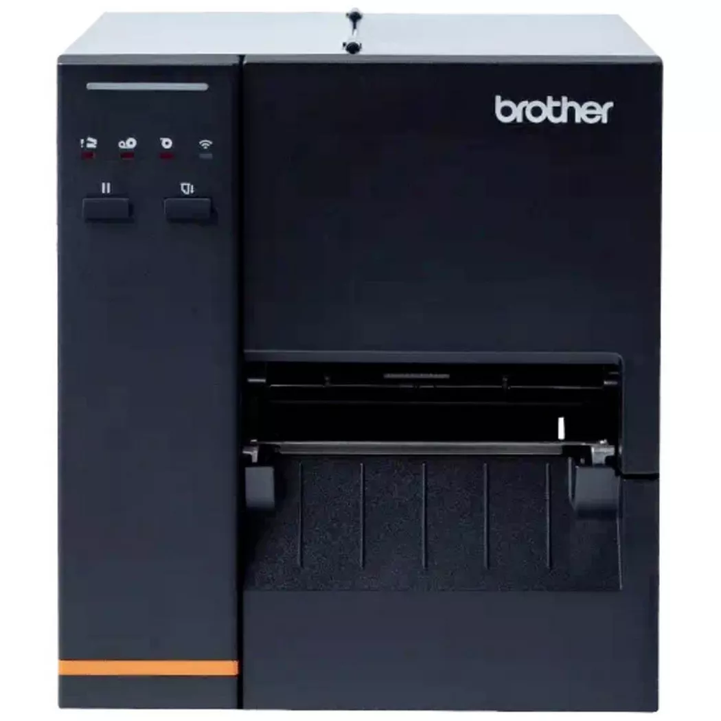 Brother – industrieller Etikettendrucker mit Thermotransfer-Drucktechnologie TJ-4020TN, Schwarz