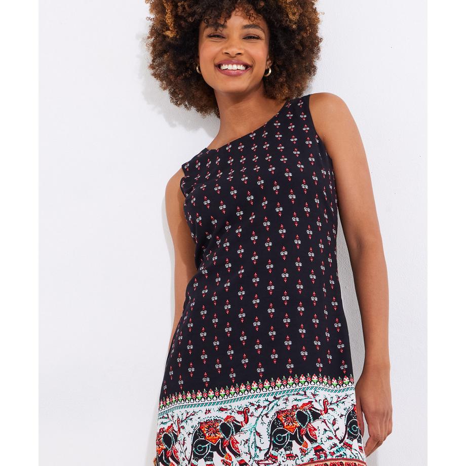 Joe Browns Ärmellose Tunika Elefantenmuster  