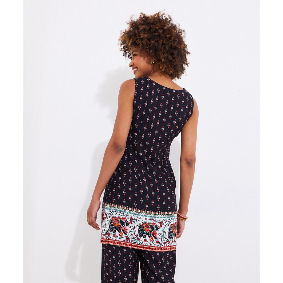 Joe Browns Ärmellose Tunika Elefantenmuster  