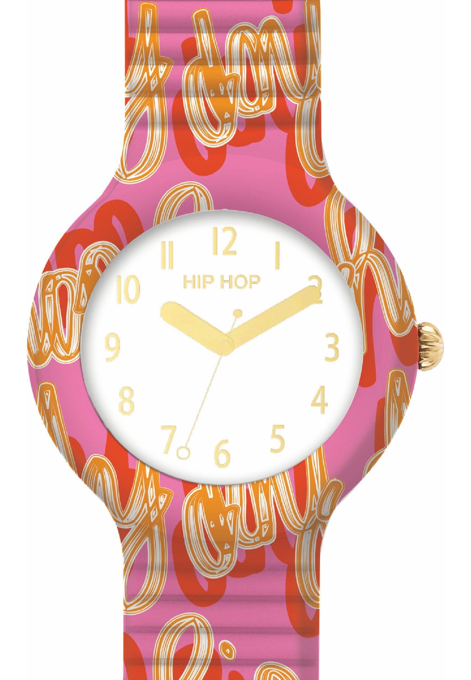 Hip Hop  Montre-Bracelet Logomania 