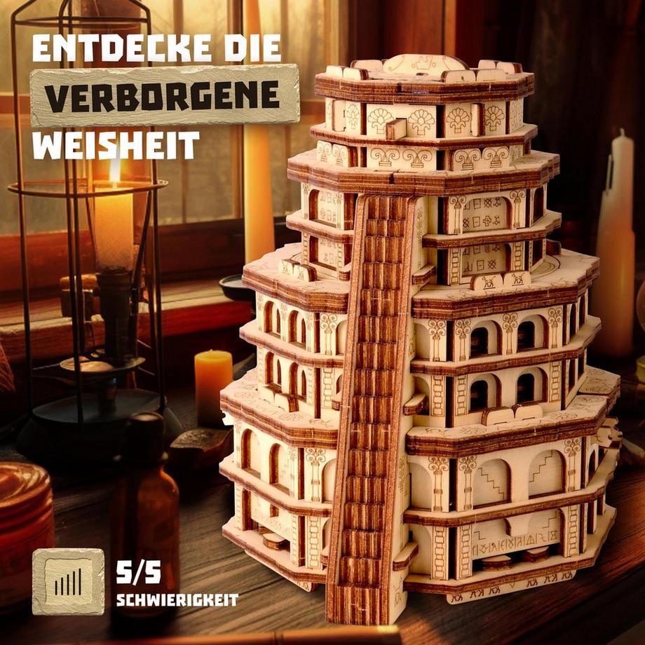 Escape Welt  Quest Tower Babylon - Knobelbox 