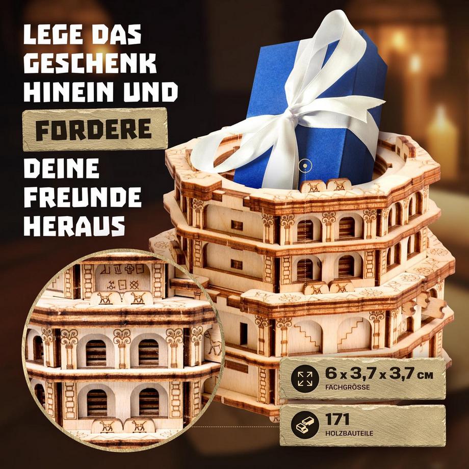 Escape Welt  Quest Tower Babylon - Knobelbox 